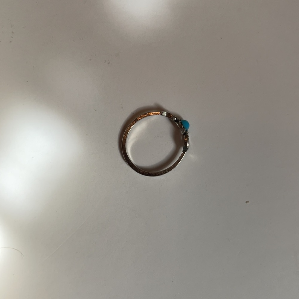 Vintage Size 6 Silver Ring - Picture 2 of 5